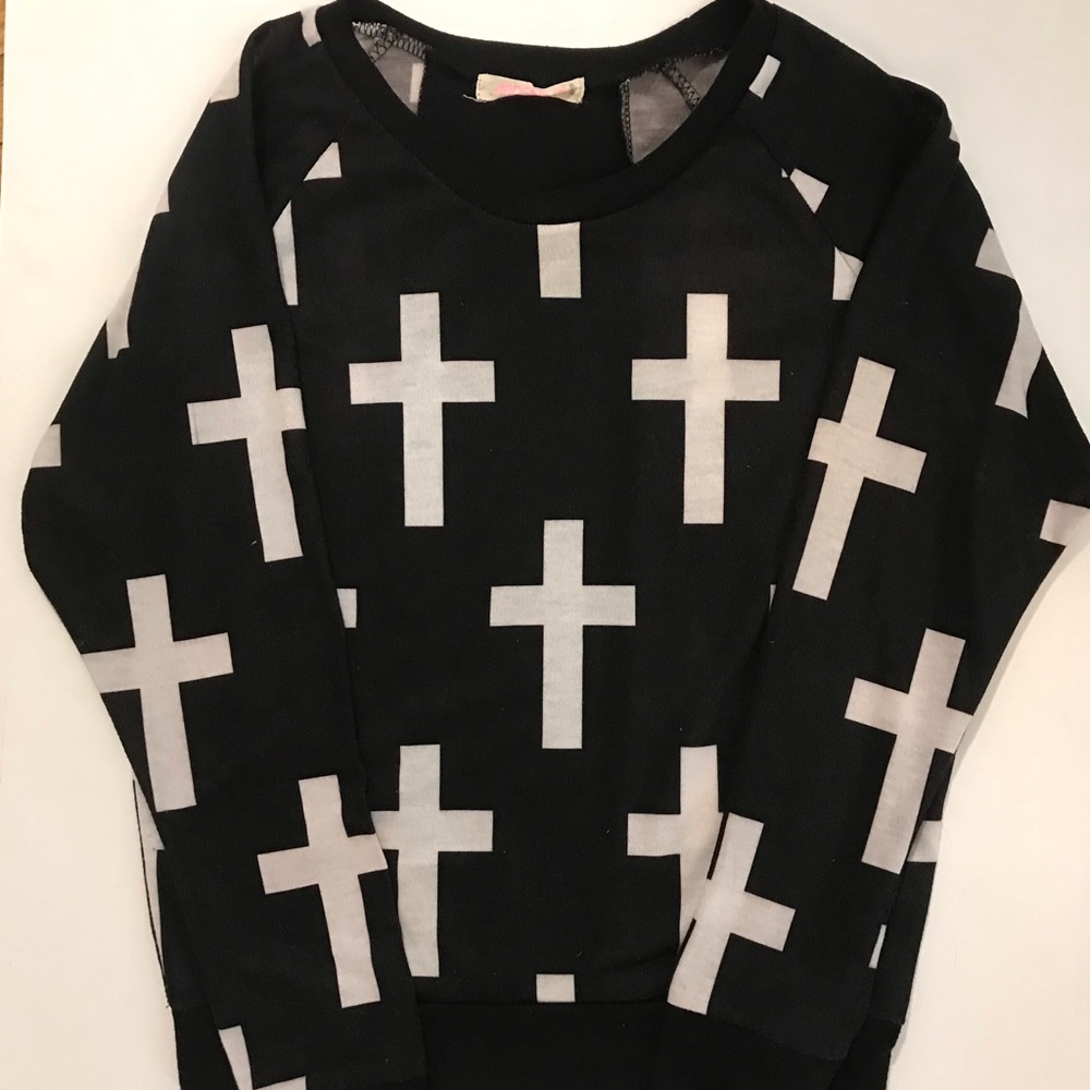 Ardene printed long sleeve shirt